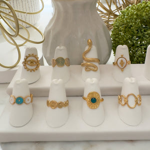 Summer Style 3 Rings