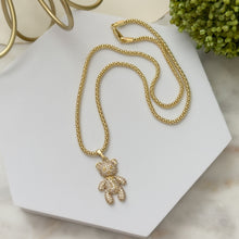 Carregar imagem no visualizador da galeria, Teddy Bear Pendant Necklace
