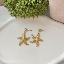 Load image into Gallery viewer, Starfish Stud Earrings
