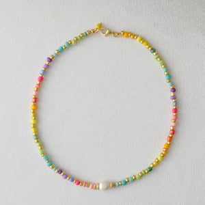 Choker Rainbow Necklace