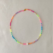 Load image into Gallery viewer, Choker Neon Summer Beads Necklace
