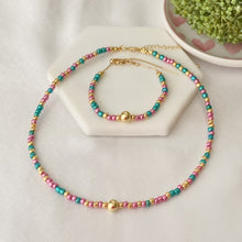 Cargar imagen en el visor de la galería, Metallic Seed Beads #1 Necklace
