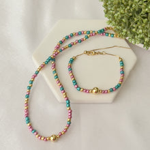 Cargar imagen en el visor de la galería, Metallic Seed Beads #1 Necklace
