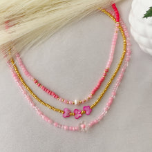 Load image into Gallery viewer, 3 Styles of Pink Necklaces
