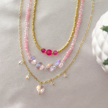 Cargar imagen en el visor de la galería, 3 Styles of Pink #3 Necklaces
