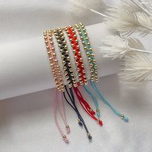 Carregar imagem no visualizador da galeria, Adjustable Colorful Beads Bracelet
