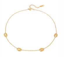 Charger l&#39;image dans la galerie, Golden Shells Necklace
