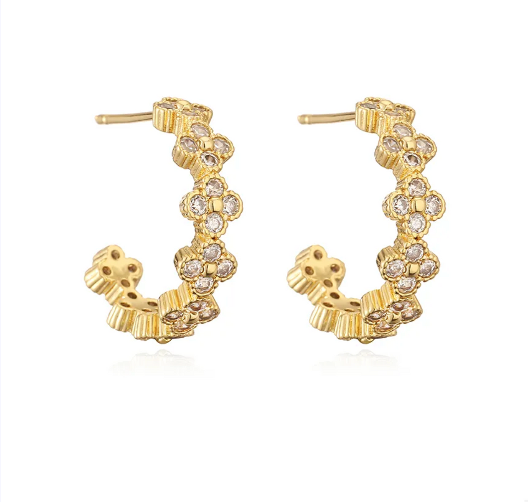 Crystal Julia Earrings