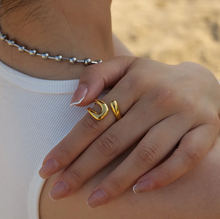 Cargar imagen en el visor de la galería, Stainless Steel Open Rings
