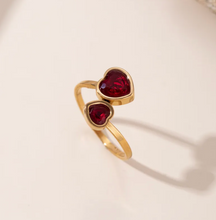 Carica l'immagine nel visualizzatore di Gallery, Heart Shape Open Rings
