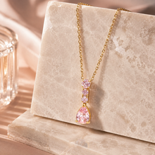 Cargar imagen en el visor de la galería, Isabell Zircon Inlay Necklaces
