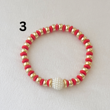 Load image into Gallery viewer, 4 Red Styles of Bracelets
