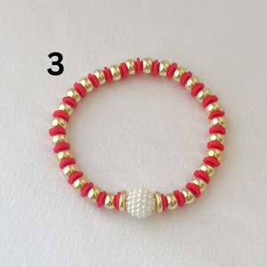 4 Red Styles of Bracelets