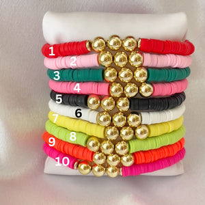 Polymer Beads Bracelets