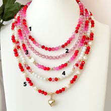 Load image into Gallery viewer, 5 Styles VDAY Crystal Necklace
