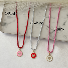 Load image into Gallery viewer, Enamel Loving Necklaces
