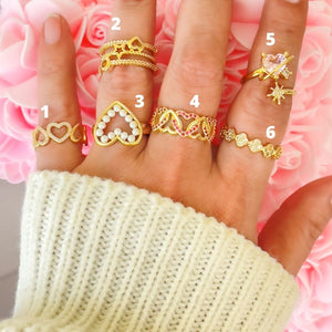 6 Loving styles of Rings