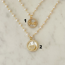 Load image into Gallery viewer, Dainty Pearls Necklace
