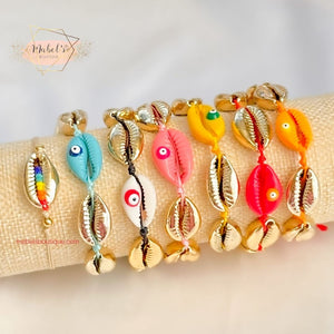 Colorful Shell Bracelets