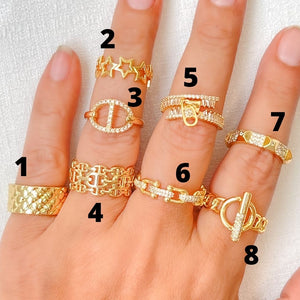 8 Styles of Rings