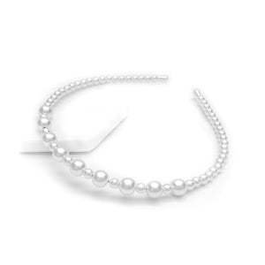 Diadema con diseño de perlas de imitación