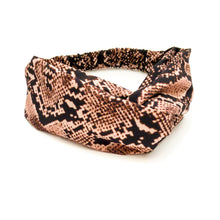 Load image into Gallery viewer, Snakeskin Cross Hair Band
