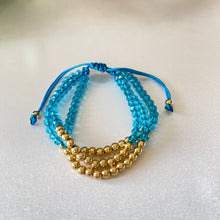 Load image into Gallery viewer, Blue Lucky Set Bracelets
