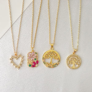 4 Styles of Necklaces