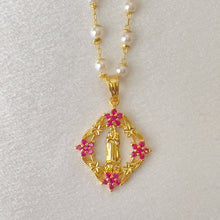 Cargar imagen en el visor de la galería, Collar Virgen María
