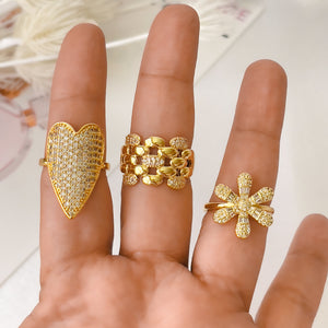 3 estilos de anillo