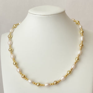 Freshwater Pearls with Beads Necklace