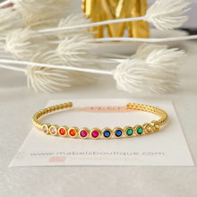 Carregar imagem no visualizador da galeria, Colorful open Bangle Bracelet

