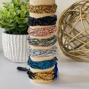 Set of 7 Bright Bracelets