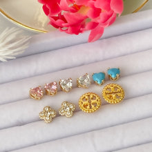 Load image into Gallery viewer, 5 Styles of Stud Earrings
