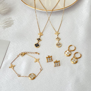 5 Styles of earrings, Bracelets & Necklace