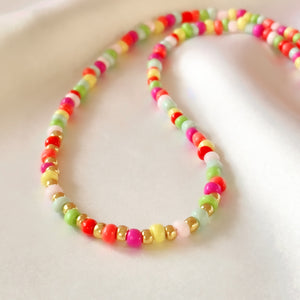 Neon Beads Necklace