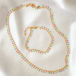Spring Necklace & Bracelet
