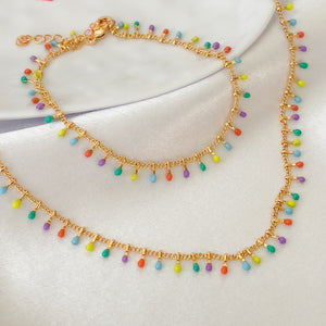 Spring Necklace & Bracelet