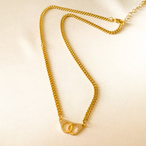 Cuban Chain with Pendant Necklace