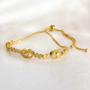 Pulsera Ojitos de circón