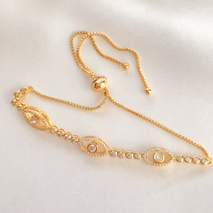Pulsera Ojitos de circón