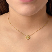 Load image into Gallery viewer, Stainless Steel Gold Clover
