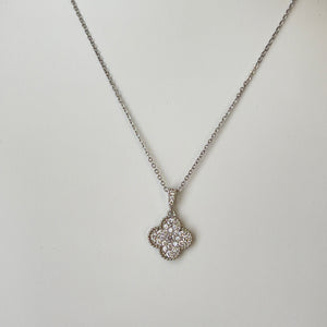 Stainless Steel Diamond Necklace