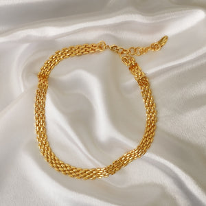 Luxury Flat Choker Necklace
