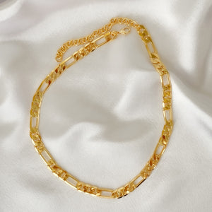 Figaro Chain Choker Necklace