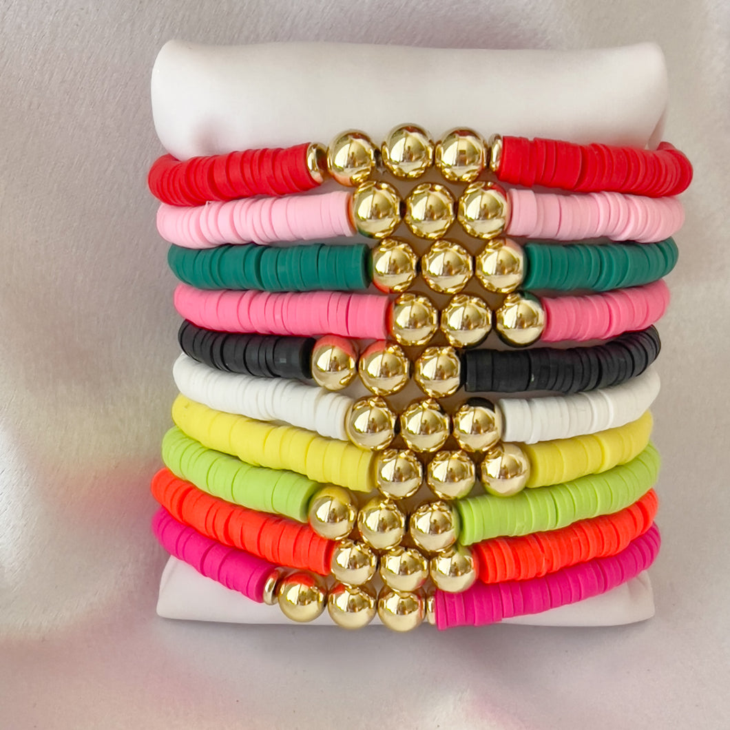 Polymer Beads Bracelets