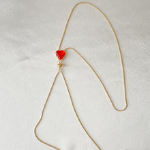 Carregar imagem no visualizador da galeria, Adjustable Crystal Heart Necklace
