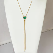 Charger l&#39;image dans la galerie, Adjustable Crystal Heart Necklace
