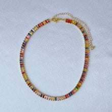 Load image into Gallery viewer, Zircon Crystal Inlaid Necklace
