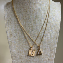 Load image into Gallery viewer, Letter  M &amp; A Pendant Necklace
